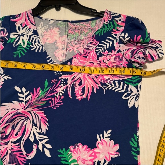 Lilly Pulitzer Floral V-Neck Dress - Picture 6 of 6